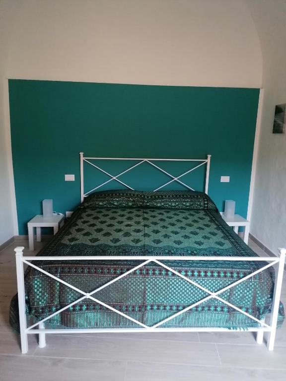 Postel nebo postele na pokoji v ubytování Camera Botanica