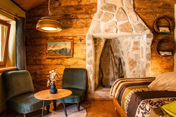 Posezení v ubytování Patatouc Country House - 15 minuti di cammino da Limonetto