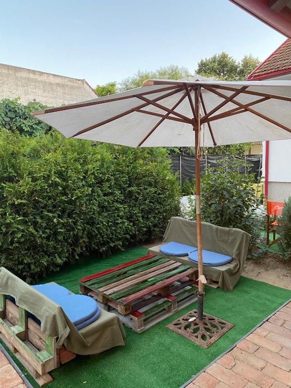 Κήπος έξω από το Apartament cu terasa