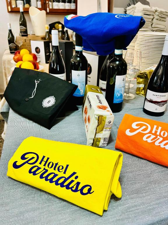 Certifikát, hodnocení, plakát nebo jiný dokument vystavený v ubytování Hotel Paradiso