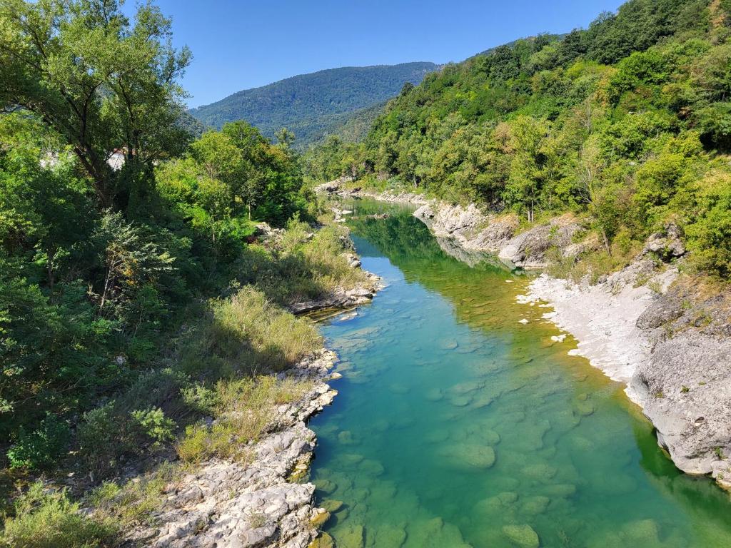 Pokrajina v okolici gostišča