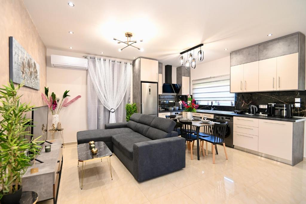 Kuchyň nebo kuchyňský kout v ubytování Harmony Garden House