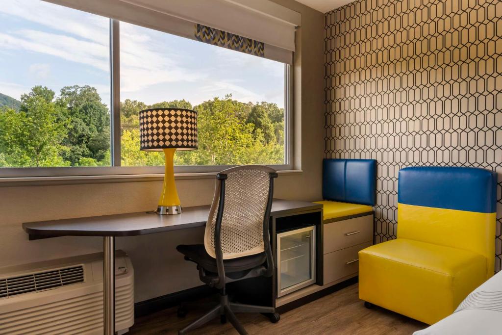 GLo Hotel Asheville-Blue Ridge Parkway - Quarto Queen Com Duas Camas Queen Size