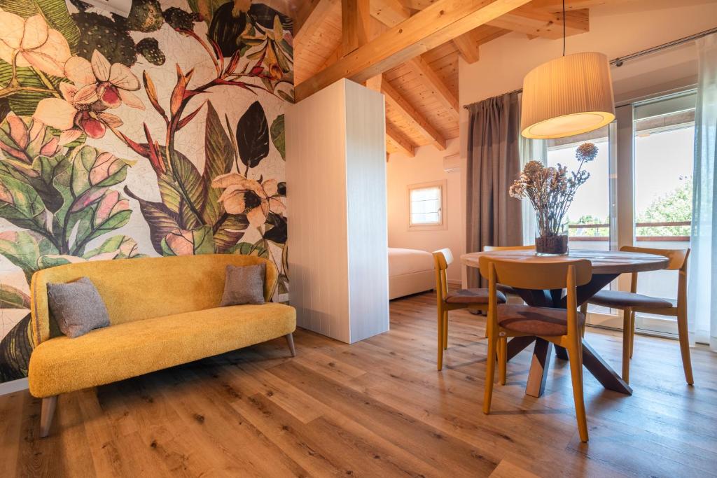 Posezení v ubytování BORGO STALIS RESORT