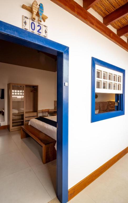Postel nebo postele na pokoji v ubytování Villa Hortensia