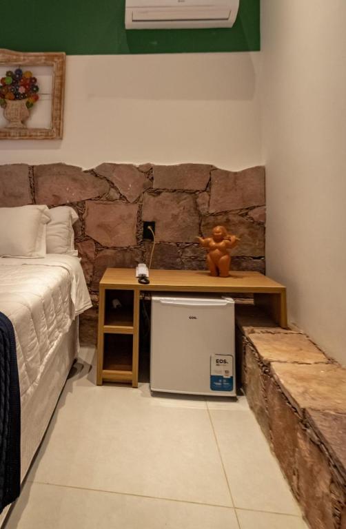 Postel nebo postele na pokoji v ubytování Villa Hortensia