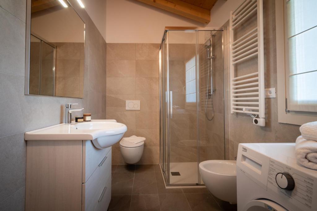Koupelna v ubytování BORGO STALIS RESORT