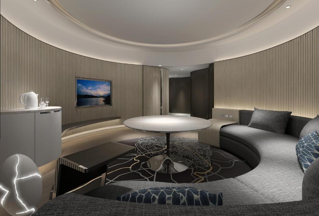Posezení v ubytování Renaissance Shenzhen Luohu Hotel