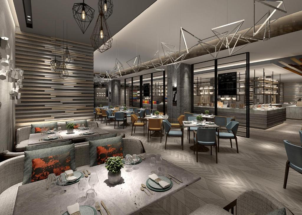 Posezení v ubytování Renaissance Shenzhen Luohu Hotel
