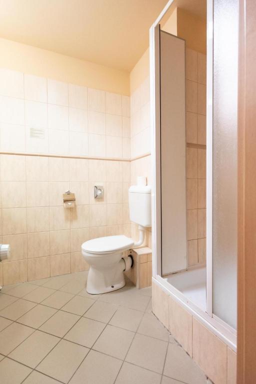 Koupelna v ubytování Hotel Estella Superior