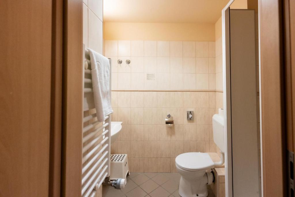 Koupelna v ubytování Hotel Estella Superior