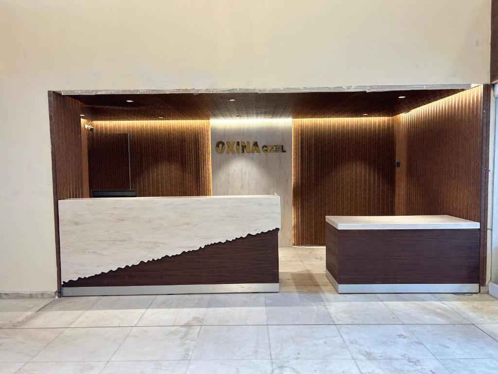 Vstupní hala nebo recepce v ubytování Hotel Oxina Cizel