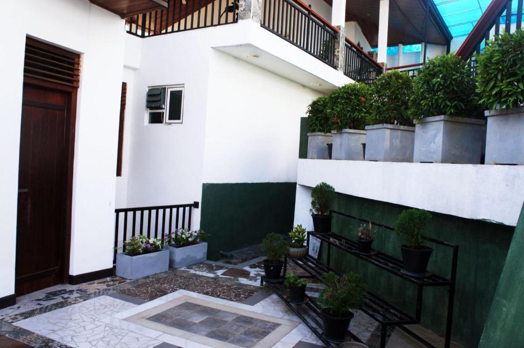 Balkón nebo terasa v ubytování Ark Cabin Villa