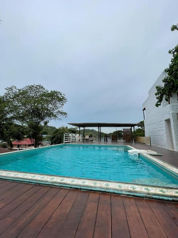 Bazén v ubytování Gee Resort nebo v jeho okolí