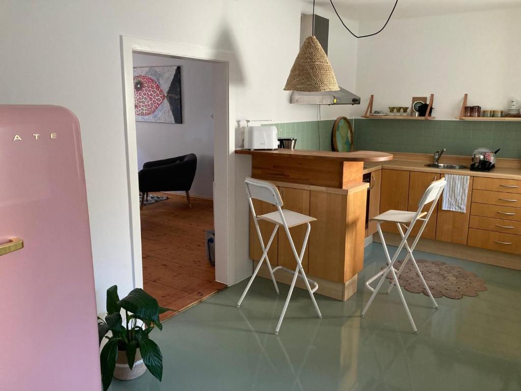 Kuchyň nebo kuchyňský kout v ubytování Dottore Casa