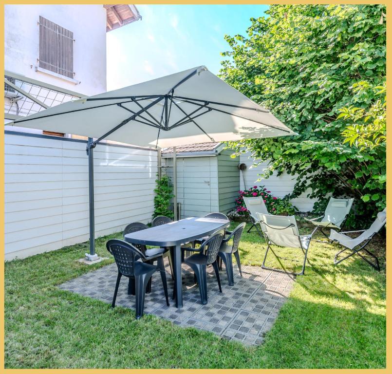 Zahrada ubytování Chez Drum I Villa T3 I Thonon