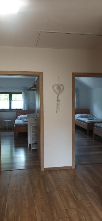 Postel nebo postele na pokoji v ubytování Apartmán pod Pálavou