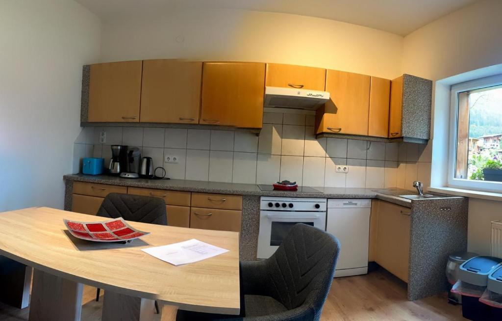 Kuchyň nebo kuchyňský kout v ubytování Aparthotels Berwang / Haus Wiesengrund