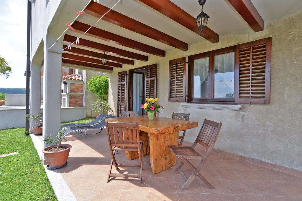 Patio alebo iná vonkajšia časť ubytovania Apartment Elio 1606