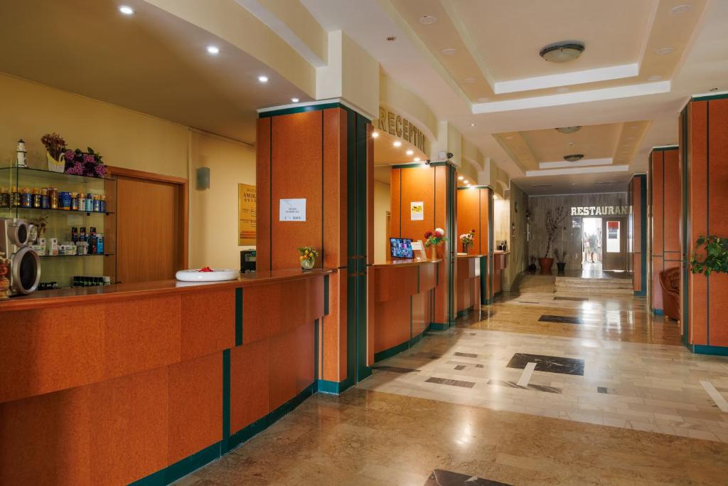 Vstupní hala nebo recepce v ubytování Hotel Amiral