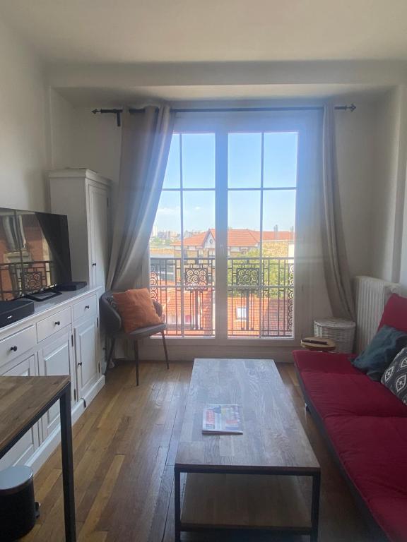Posezení v ubytování Chambre cosy et proche des sites Olympiques