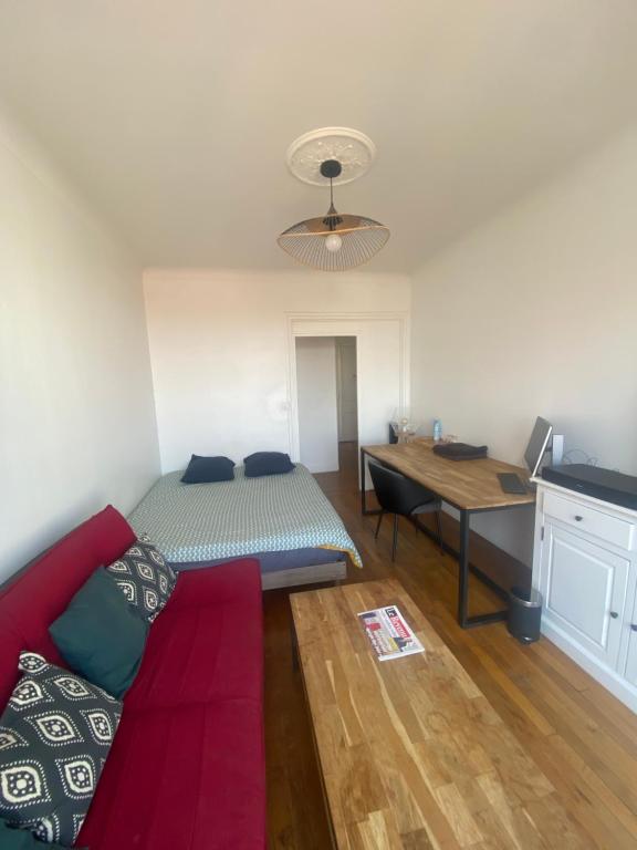 Posezení v ubytování Chambre cosy et proche des sites Olympiques