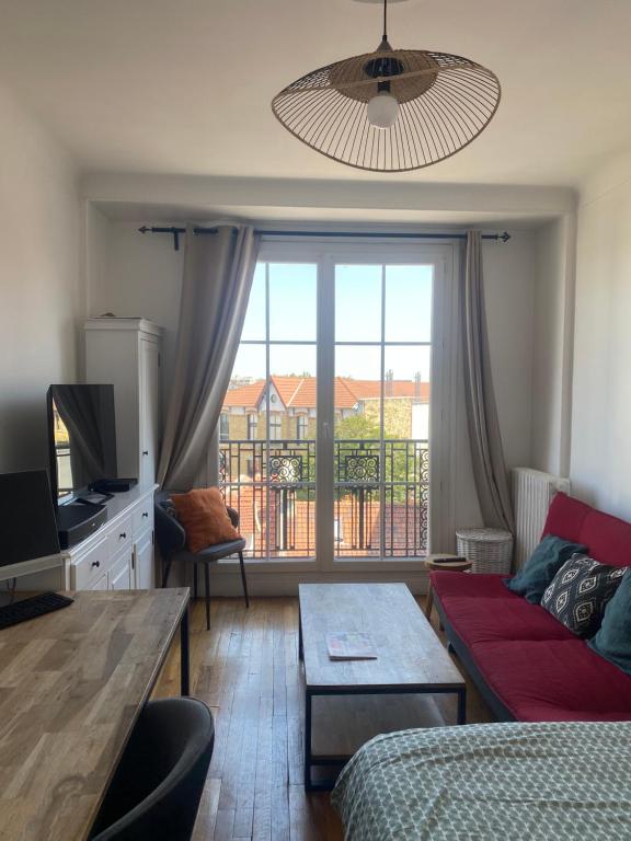 Posezení v ubytování Chambre cosy et proche des sites Olympiques