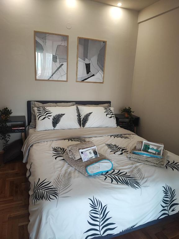 Letto o letti in una camera di Apartman Corto Kraljevo