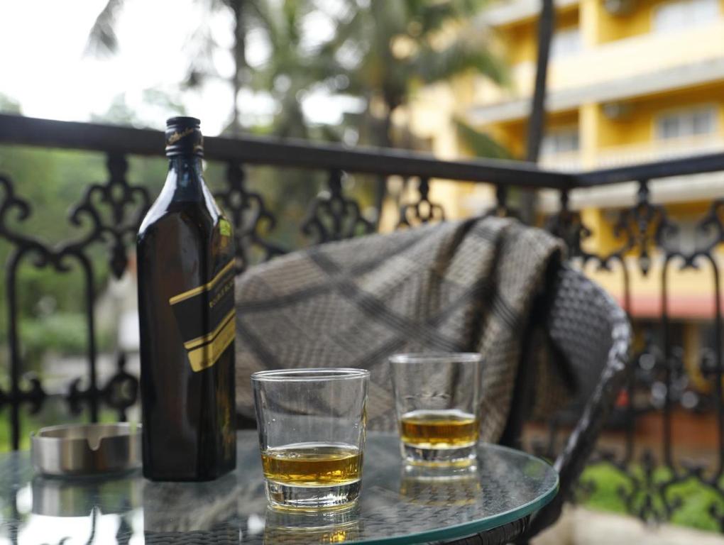 Nápoje v ubytování Resort Martins Siesta , A Portuguese Heritage Resort in Calangute