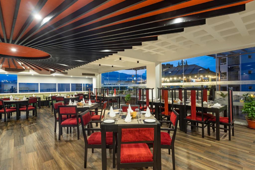 Restaurace v ubytování Hotel Lo Mustang