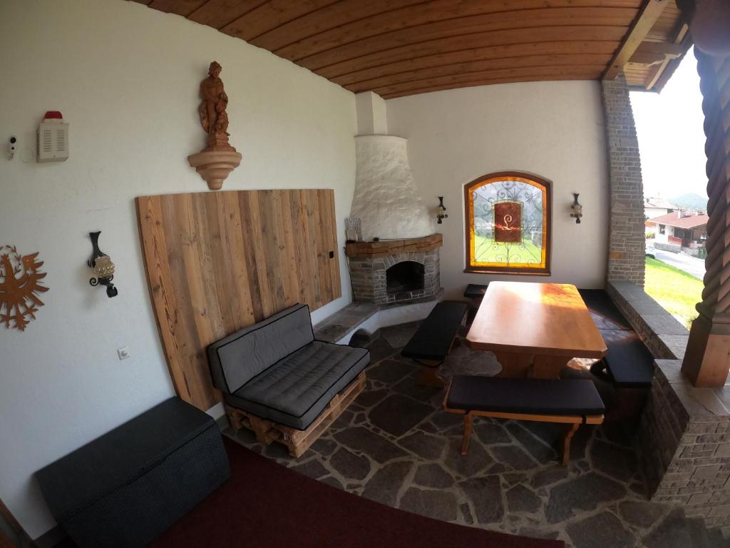 Posedenie v ubytovaní Haus Wolfi