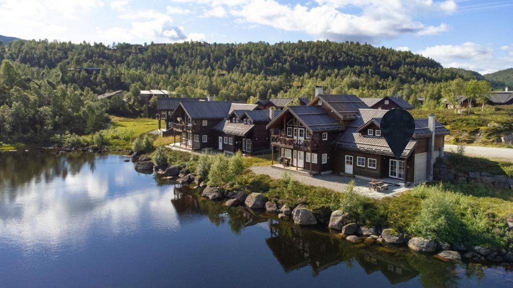 Naturlandskabet i nærheden af feriehuset