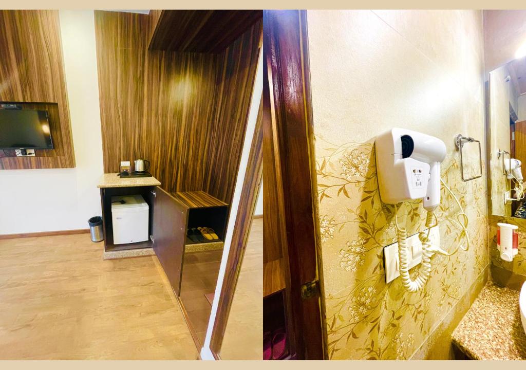 TV a/nebo společenská místnost v ubytování Simsa Heights Manali