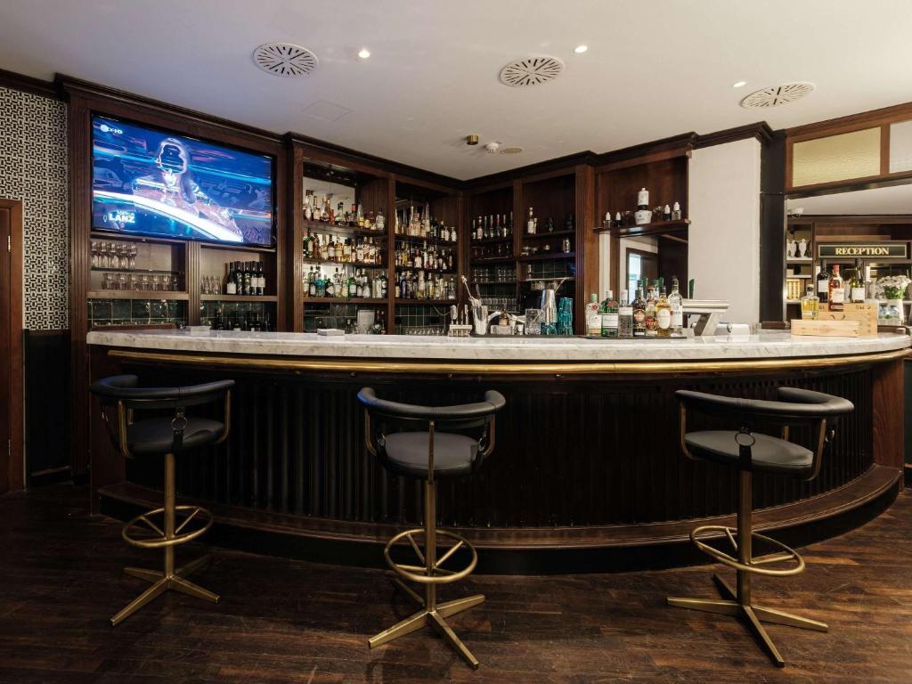 Lounge nebo bar v ubytování Mercure Hotel Frankfurt Airport Langen
