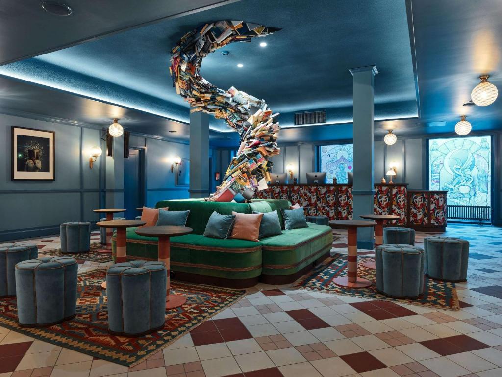 25hours Hotel Indre By休息區