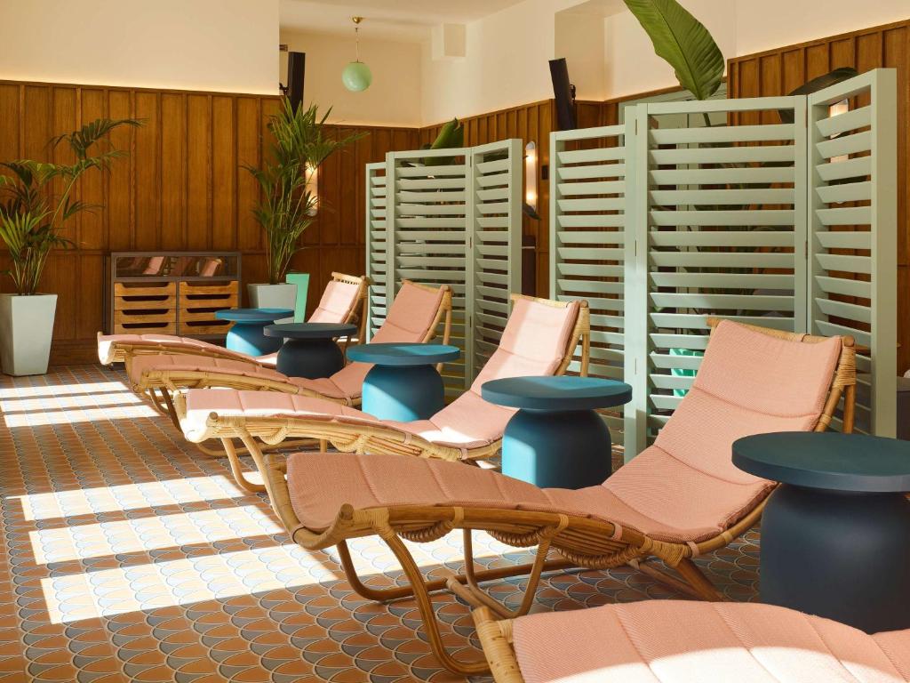 25hours Hotel Indre By休息區
