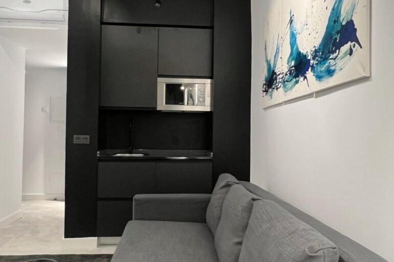 Kuchyň nebo kuchyňský kout v ubytování Innova Spaces Málaga
