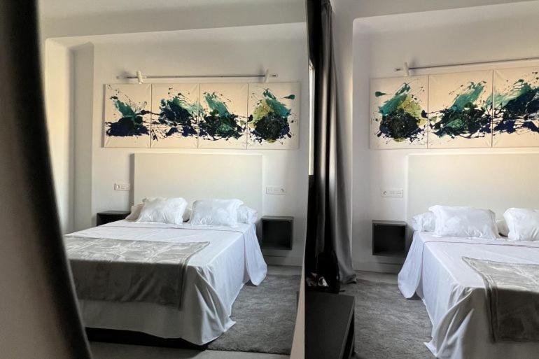 Postel nebo postele na pokoji v ubytování Innova Spaces Málaga