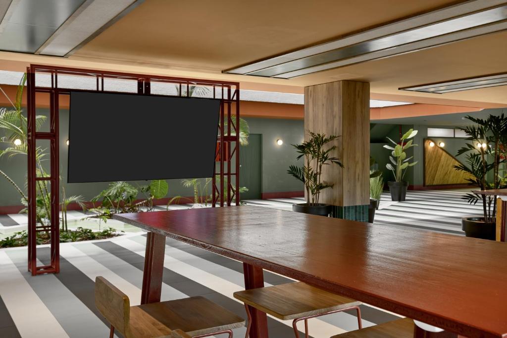 TV o dispositivi per l'intrattenimento presso tent Mojito Suites
