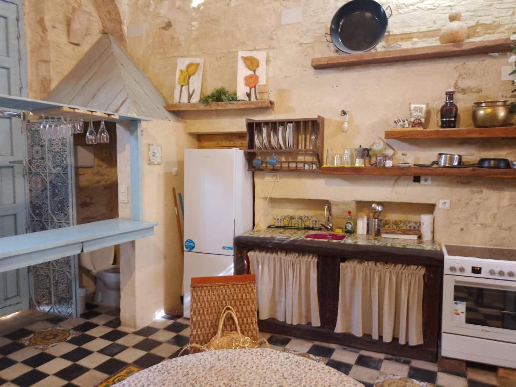 Kuchyň nebo kuchyňský kout v ubytování Loft del Siglo XVI, Barrio Alto