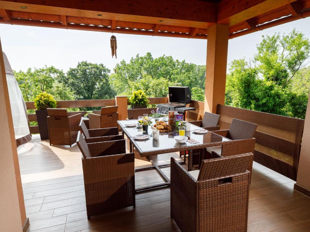 Balkón nebo terasa v ubytování Apartment Zen by Interhome