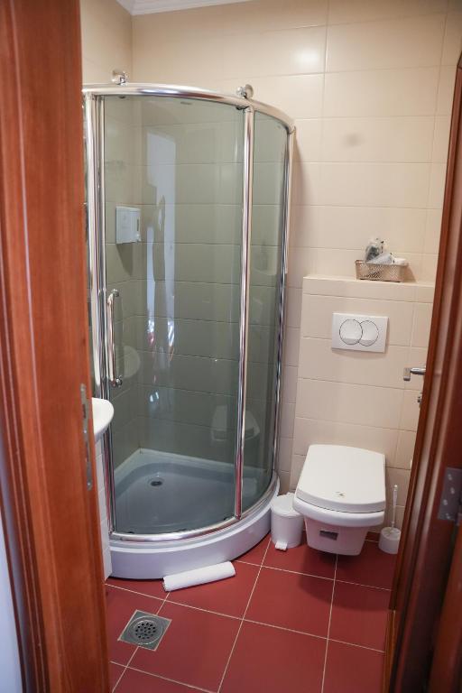 Koupelna v ubytování Comfort Lodge