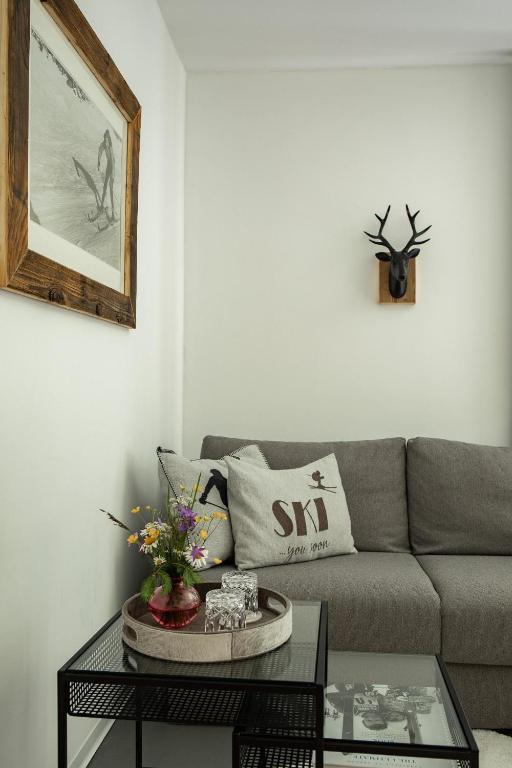Posezení v ubytování Loder Lodge