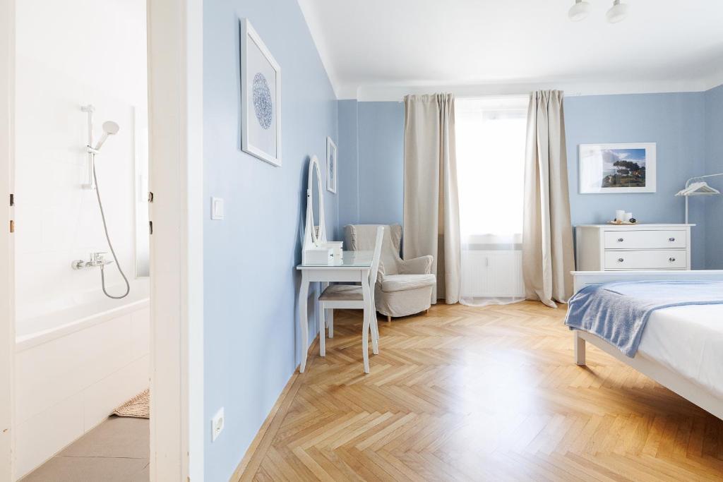 Posteľ alebo postele v izbe v ubytovaní Operastreet City Center Apartment Algarve