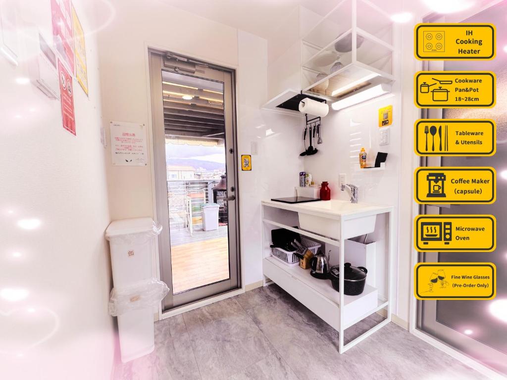 Cucina o angolo cottura di Necoana Glamping