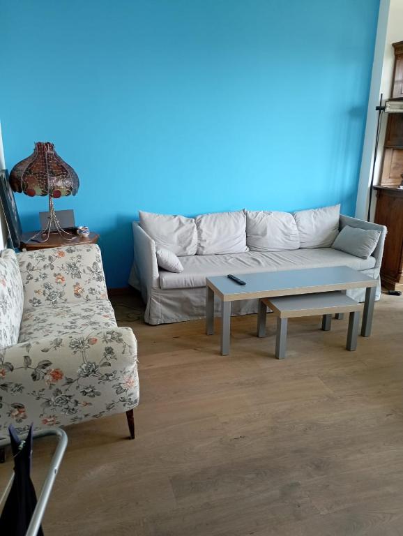 Posezení v ubytování Ginger home