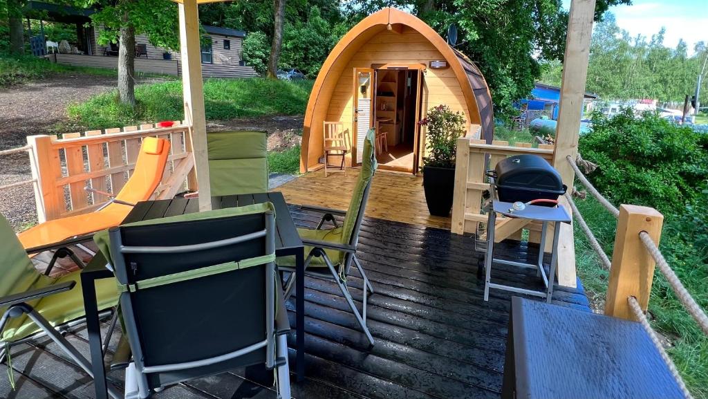 Φωτογραφία από το άλμπουμ του Tiny House Carlos - zauberhaftes Camping-Pod σε Stuer