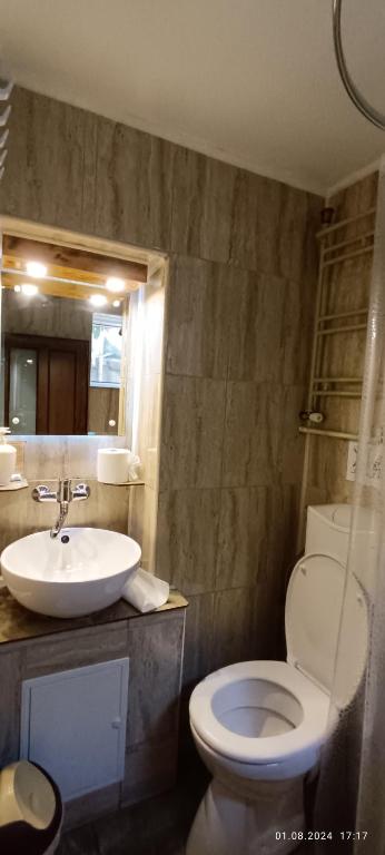 Koupelna v ubytování Casa MILLY Constanta