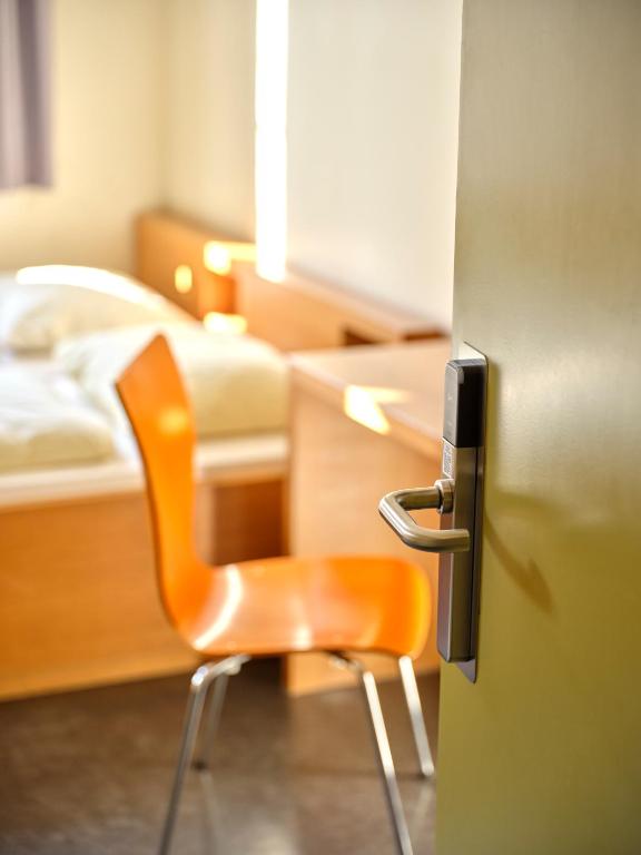 Postel nebo postele na pokoji v ubytování Youth Hostel Schengen / Remerschen