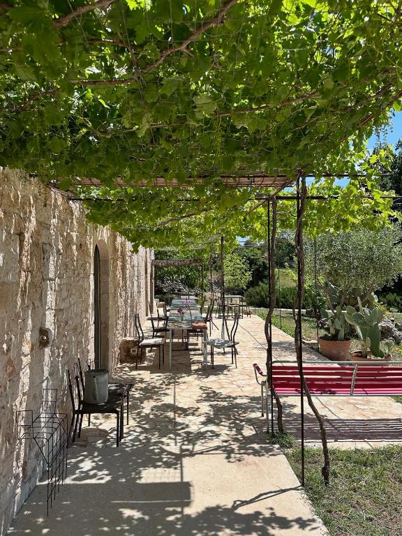 Zahrada ubytování Masseria LoJazzo